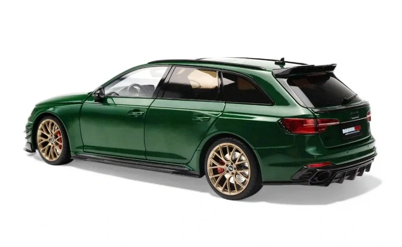 Audi A4 RS4 Darwin Pro B9 Avant SW Station Wagon 2020 green metallic 1:18 NZG