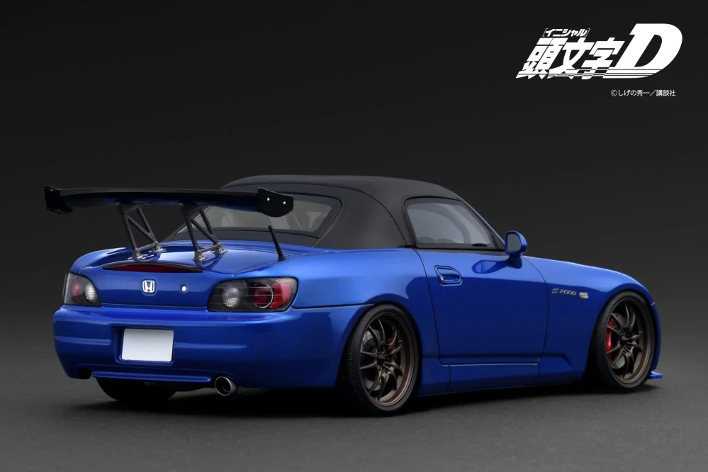 Honda S2000 AP1 Initial D blue metallic 1:18 Ignition Model