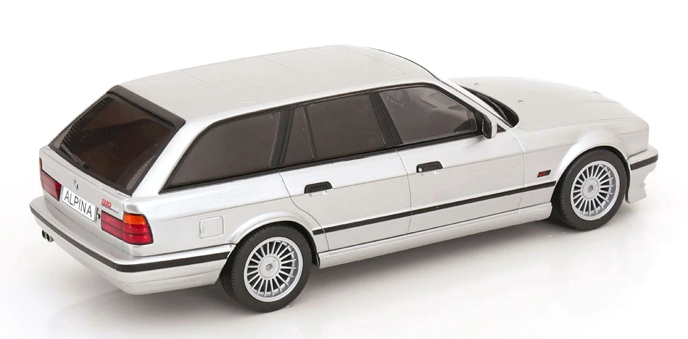 BMW Alpina B10 4,6 Basis E34 1991 silver metallic 1:18 MCG