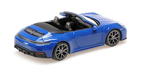 Porsche 911 992.2 Carrera GTS Cabriolet 2024 blue 1:43 Minichamps