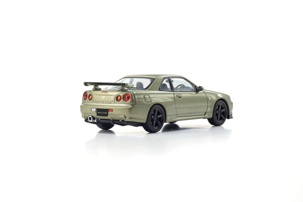 Nissan Skyline GT-R R34 V-SpecII 2001 Millenium jade 1:43 Kyosho