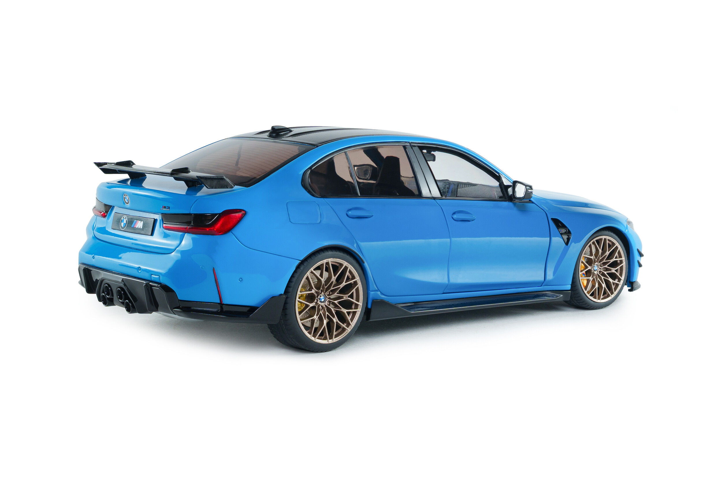 BMW M3 Performance Parts 2024 Daytona beach blue 1:18 Solido