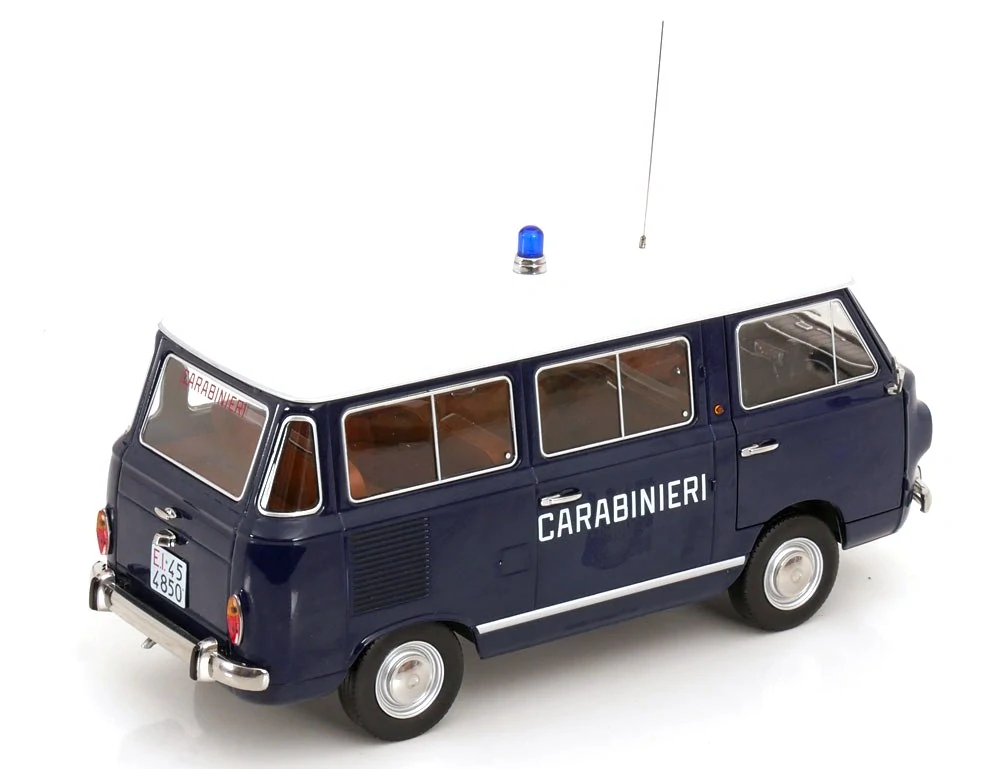 Fiat 850 Familiare Carabinieri 1970 blue/white 1:18 Mitica