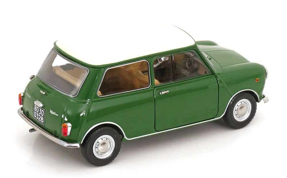 Innocenti Mini Cooper MK1 1966 green/ivory 1:18 Mitica