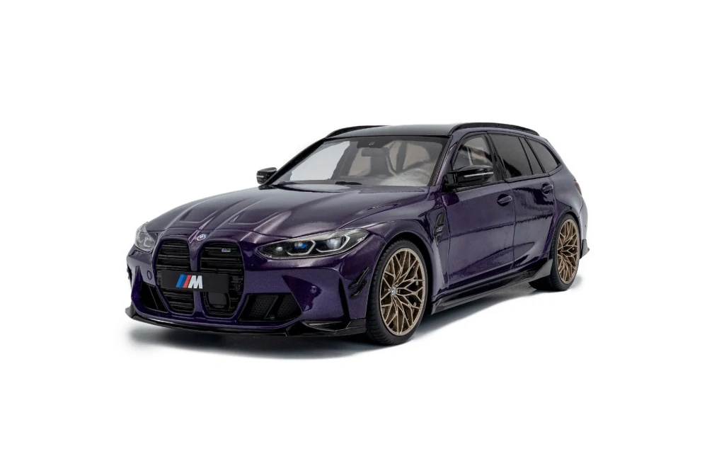 BMW M3 G81 Touring with Performance Parts 2024 twilight purple pearl metallic 1:18 Solido