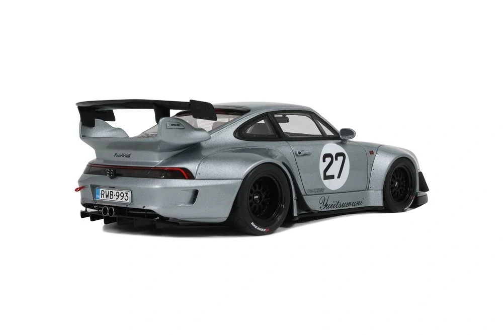 RWB 993 Yuiitsumuni silver 1:18 GT Spirit