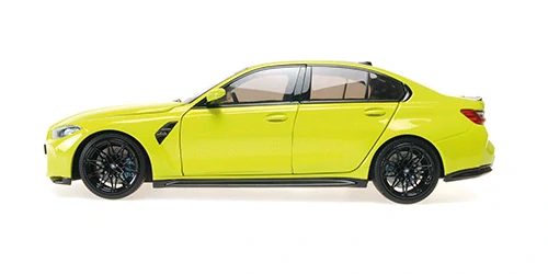 BMW M3 2024 yellow 1:18 Minichamps