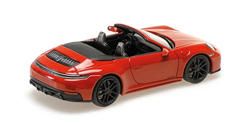 Porsche 911 992.2 Carrera GTS Cabriolet 2024 red 1:43 Minichamps