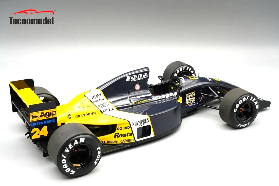 Minardi F1 M191 Ford #24 G.Morbidelli Spa Francorchamps GP 1991 1:18 Tecnomodel