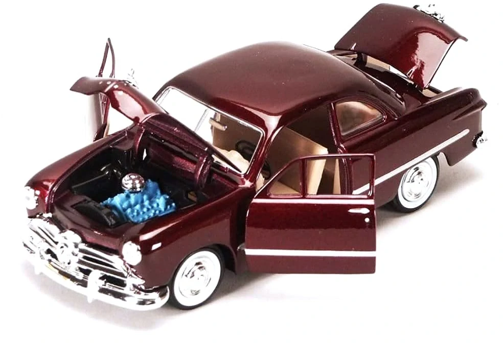 Ford Coupe 1949 burgundy 1:24 Motor Max