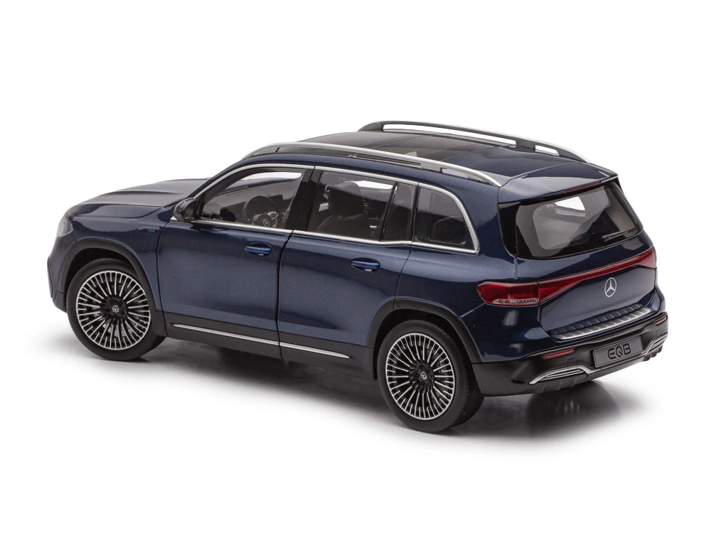 Mercedes-Benz EQB X243 blue metallic 1:18 NZG