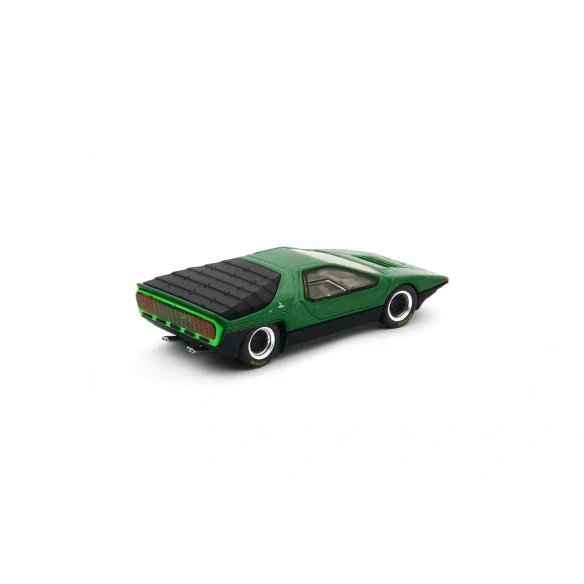 Alfa Romeo 33 Bertone Carabo 1968 metallic green 1:64 Laudoracing Model