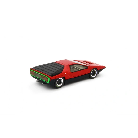 Alfa Romeo 33 Bertone Carabo 1968 red 1:64 Laudoracing Model