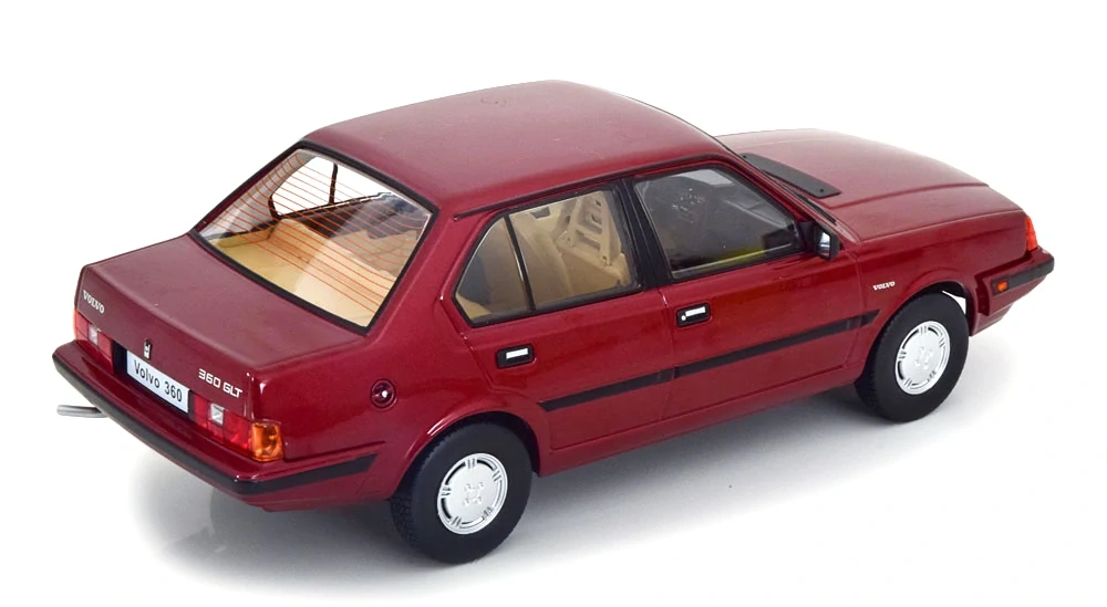 Volvo 360 1987 dark red metallic/beige interior 1:18 Triple9 Collection