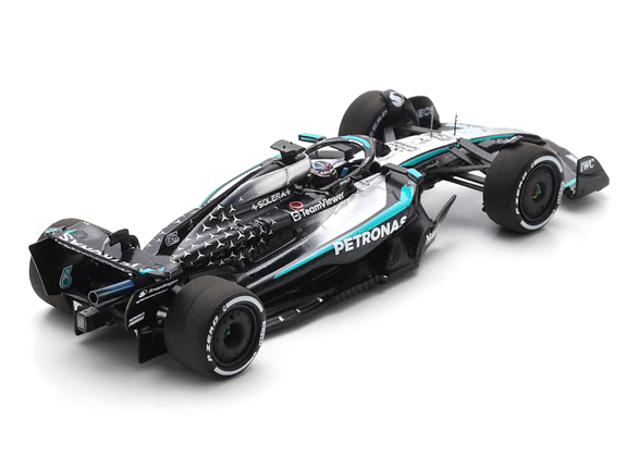 Mercedes-AMG Petronas F1 Team W16e #63 G.Russell 2nd Las Vegas GP 2025 150th GP's 1:43 Spark