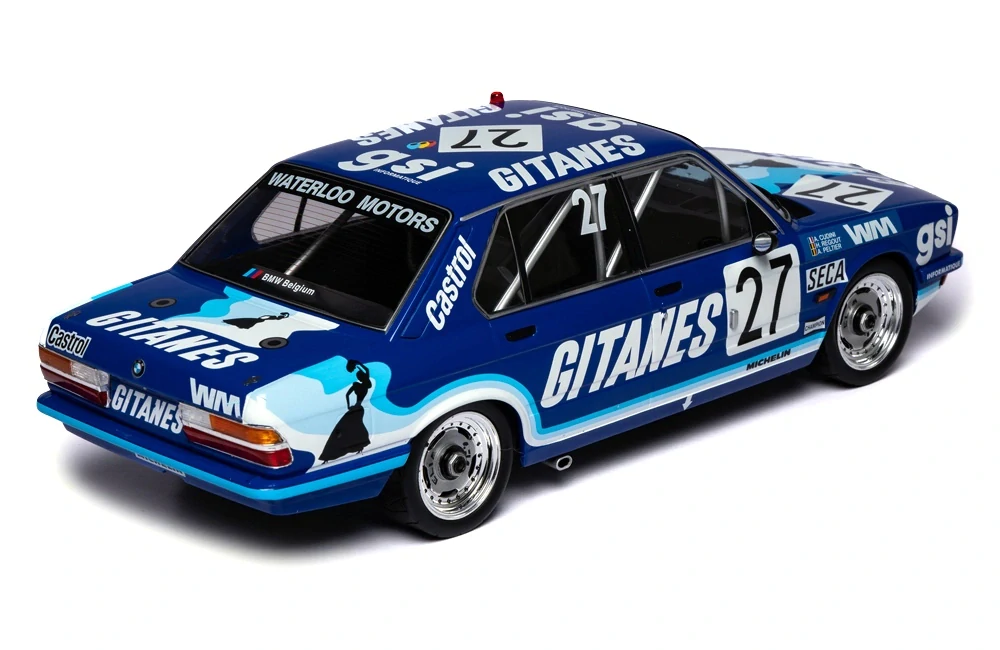 BMW 528i (E28) #27 A.Cudini/H.Regout/A.Peltier 24h Spa 1982 1:18 Ixo Models