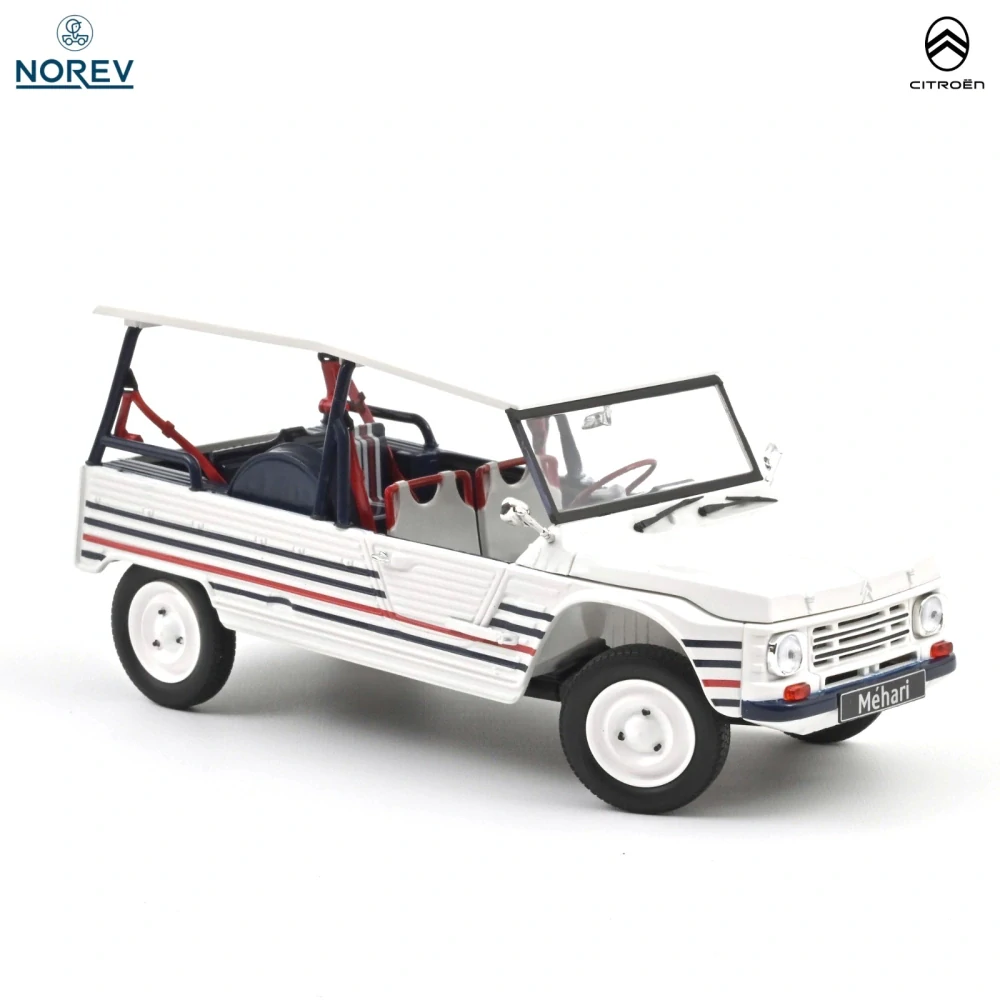 Citroën Mehari 2016 white/blue/red 1:18 Norev