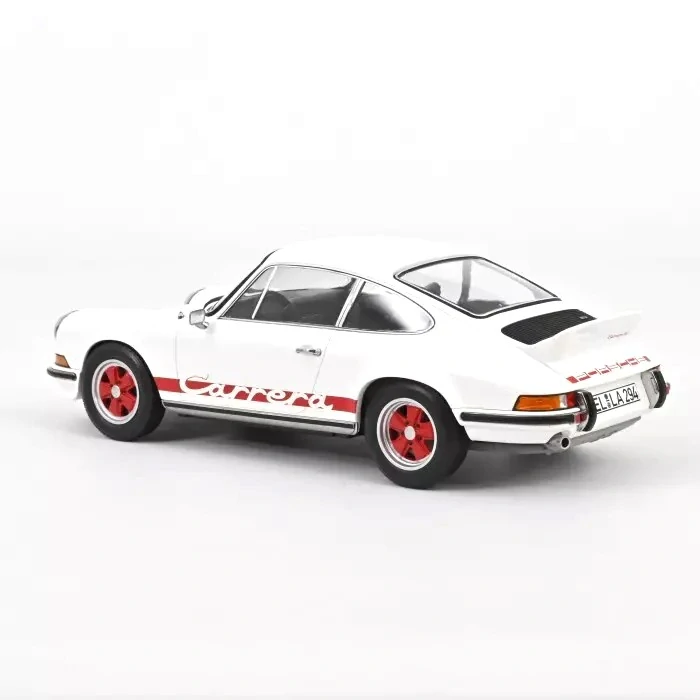 Porsche 911 Carrera RS 2.7 1973 Grand-Prix white/red 1:12 Norev
