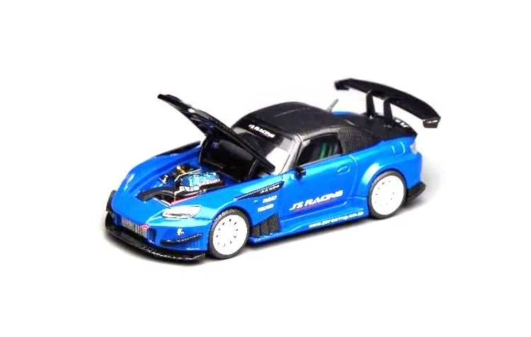 Honda S2000 Spider Hard-Top Closed J's Racing 2001 blue/black 1:64 Motorhelix