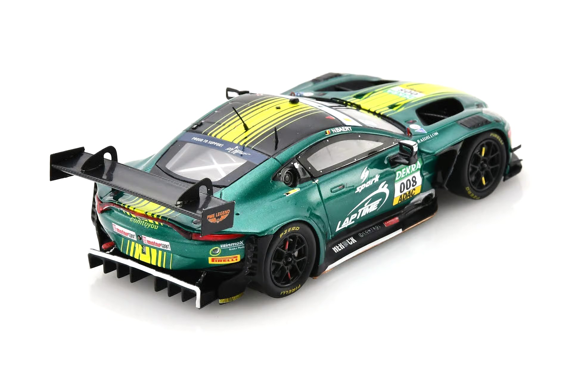 Aston Martin Vantage GT3 Comtoyou Racing #8 N.Baert DTM 2025 1:43 Spark