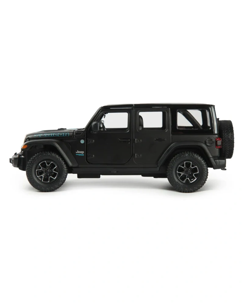 Jeep Wrangler Rubicon 4xe black 1:24 Rastar