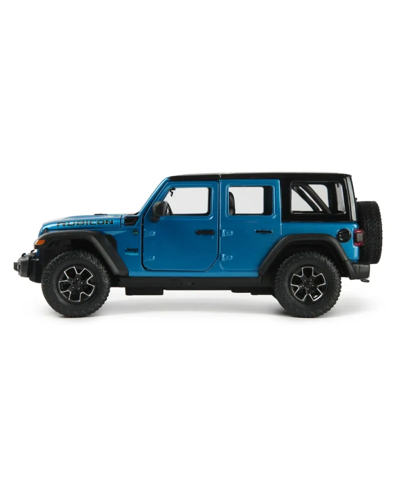 Jeep Wrangler Rubicon 4xe blue 1:24 Rastar