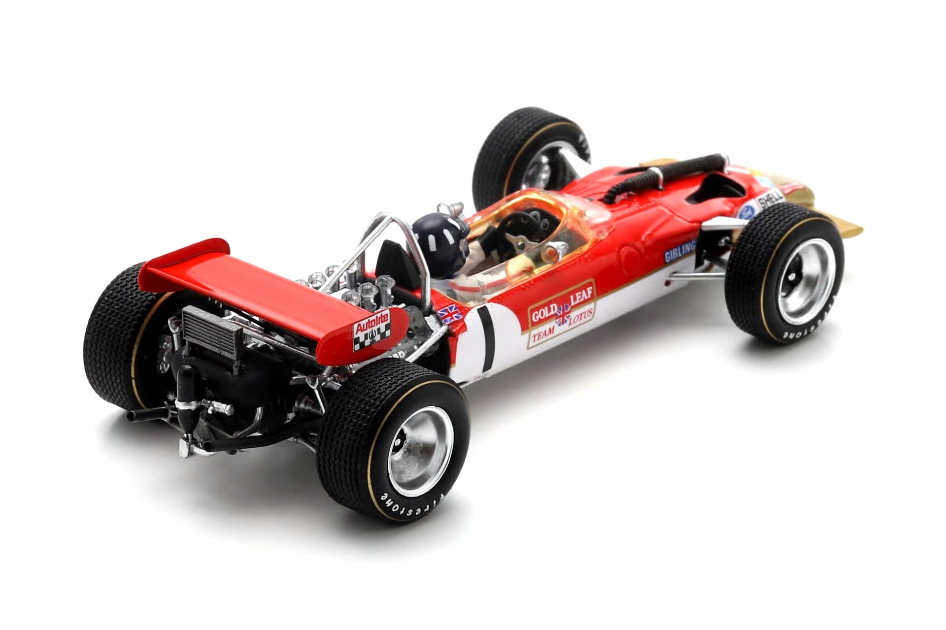 Lotus 49B #1 G.Hill 4th German GP 1969 1:43 Spark