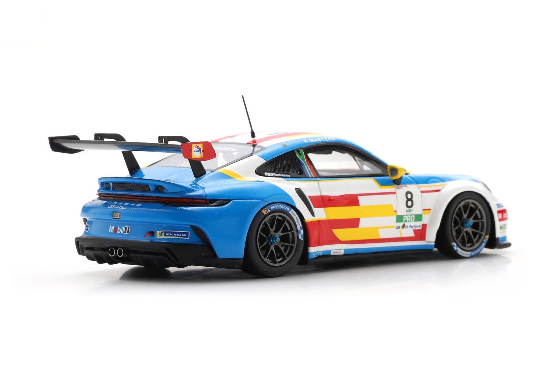 Porsche 911 GT3 Cup #8 K.Masters Porsche Carrera Cup Italia Champion 2025 1:43 Spark