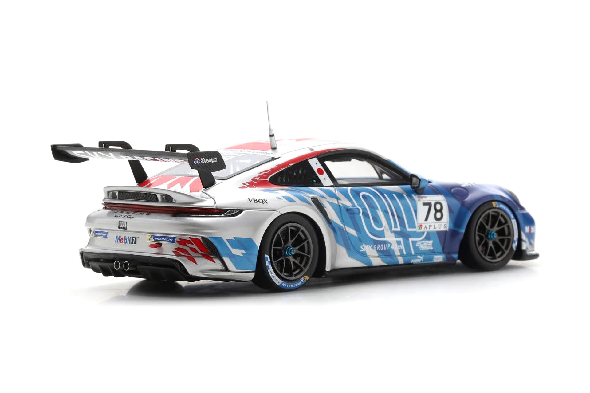 Porsche 911 GT3 Cup #78 I.Kimura Porsche Carrera Cup Japan Champion 2025 1:43 Spark