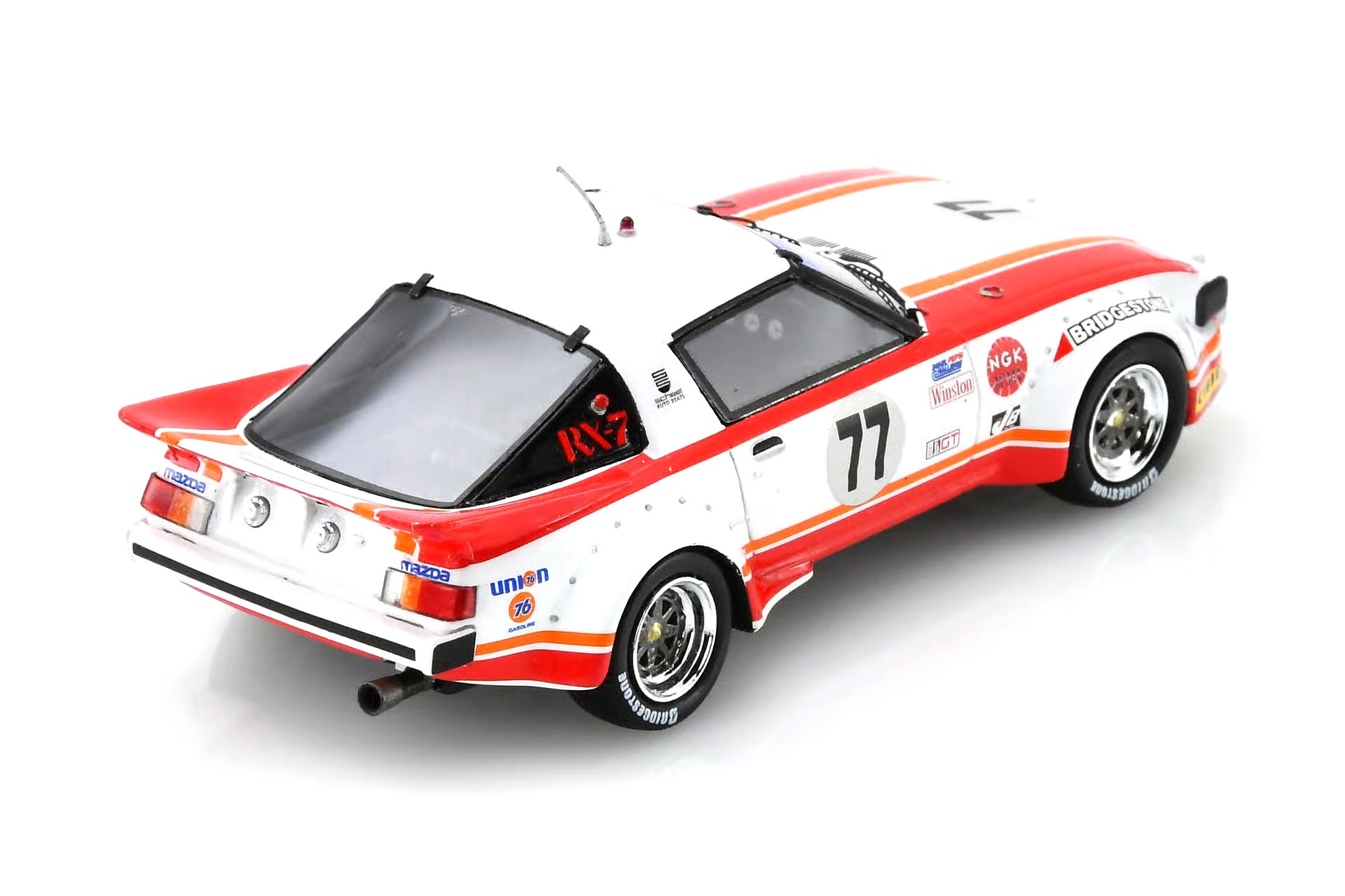 Mazda RX-7 #77 Mandeville/Johnson/Bohren 6th 24H Daytona 1979 1:43 Spark