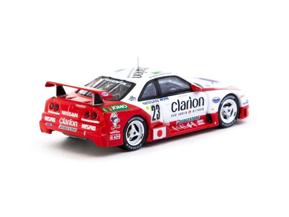 Nissan Nismo GT-R LM 1995 #23 K. Hoshino/T. Suzuki/M. Kageyama 24H of Le Mans white/red 1:64 Tarmac