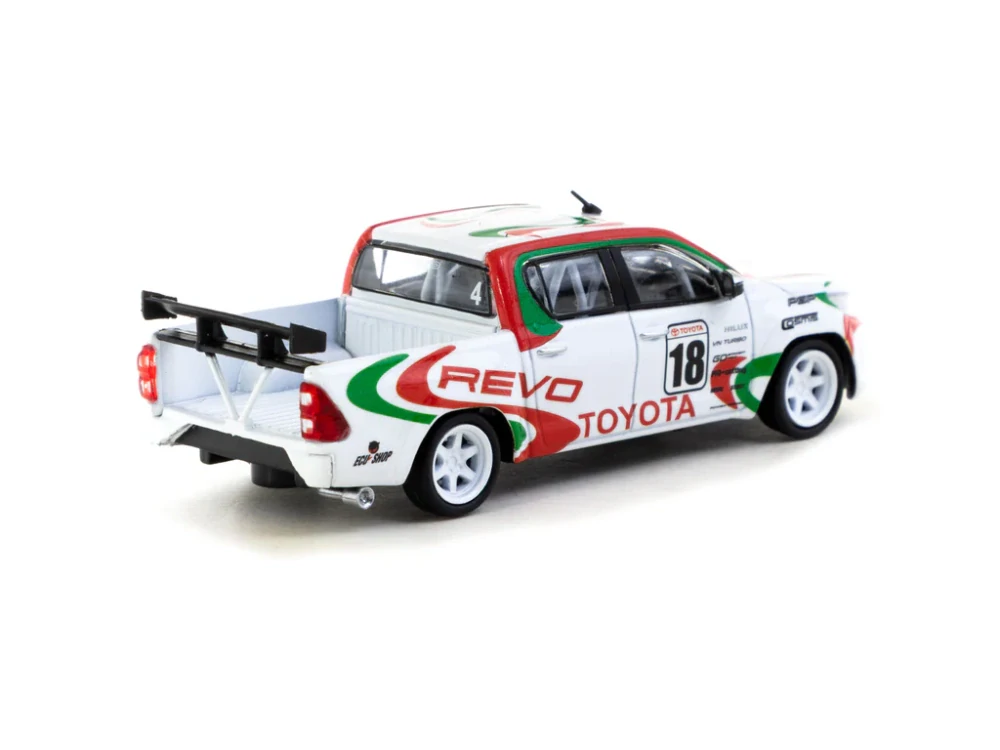 Toyota Hilux #18 white/red/green 1:64 Tarmac