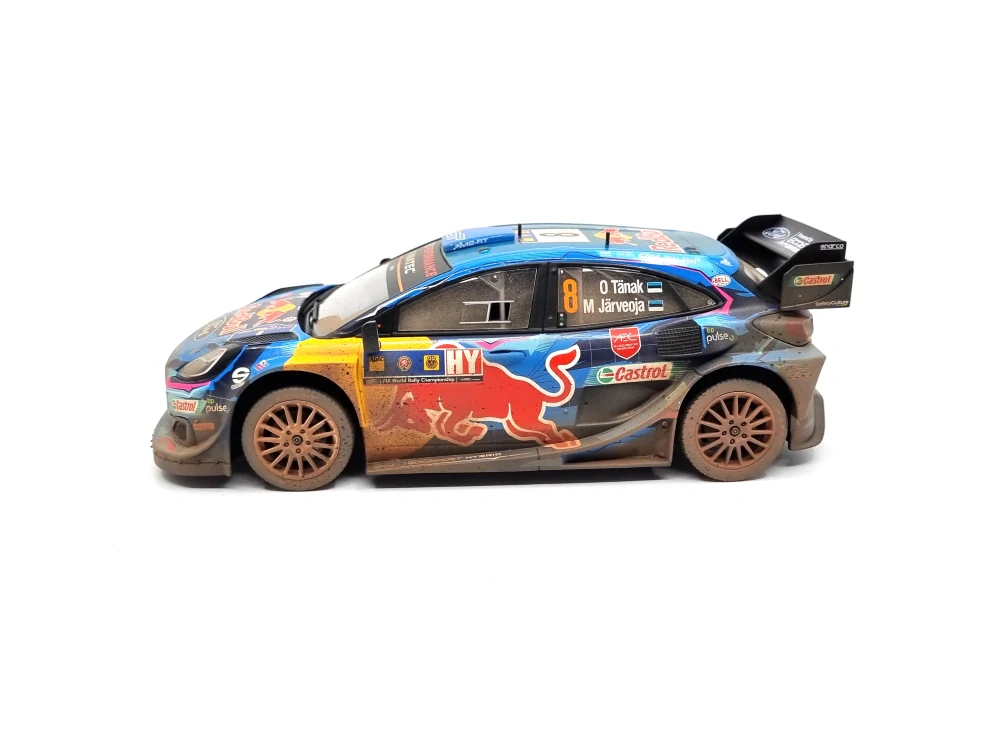 Ford Puma Rally1 #8 O.Tanak/M.Jarveoja Central European Rallye 2023 1:18 Ixo Models