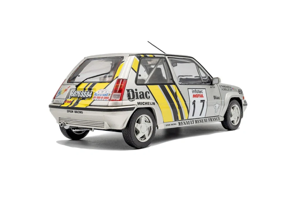 Renault 5 GT Turbo MK2 #17 A.Oreille Tour de Corse 1989 1:18 Solido