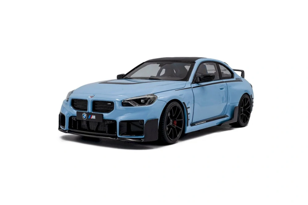 BMW M2 G87 Performance Parts 2024 Zandvoort blue 1:18 Solido