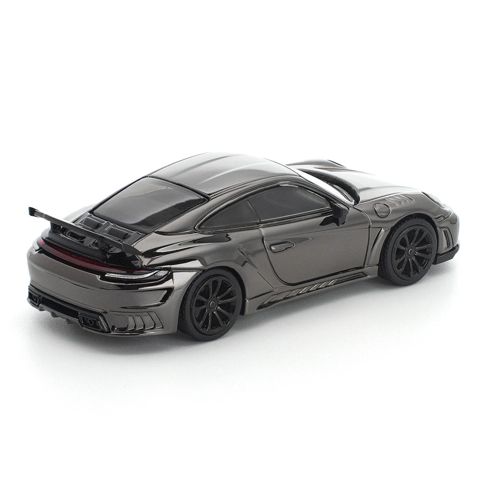 Porsche Stinger GTR *The Dark Chrome Series* dark chrome 1:64 Pop Race