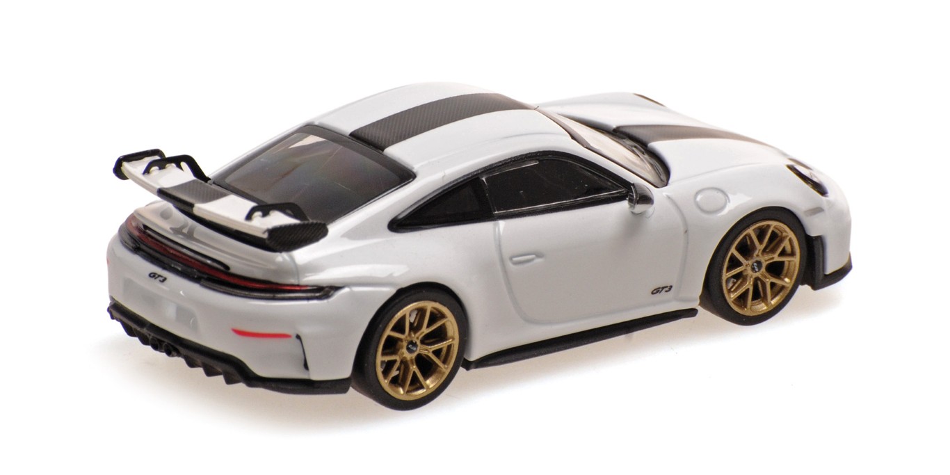 Porsche 911 (992.2) GT3 2025 With Weissache Package white 1:64 Minichamps