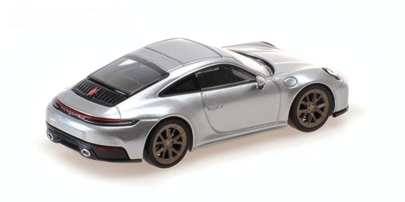 Porsche 911 (992.2) Carrera 2025 silver 1:64 Minichamps
