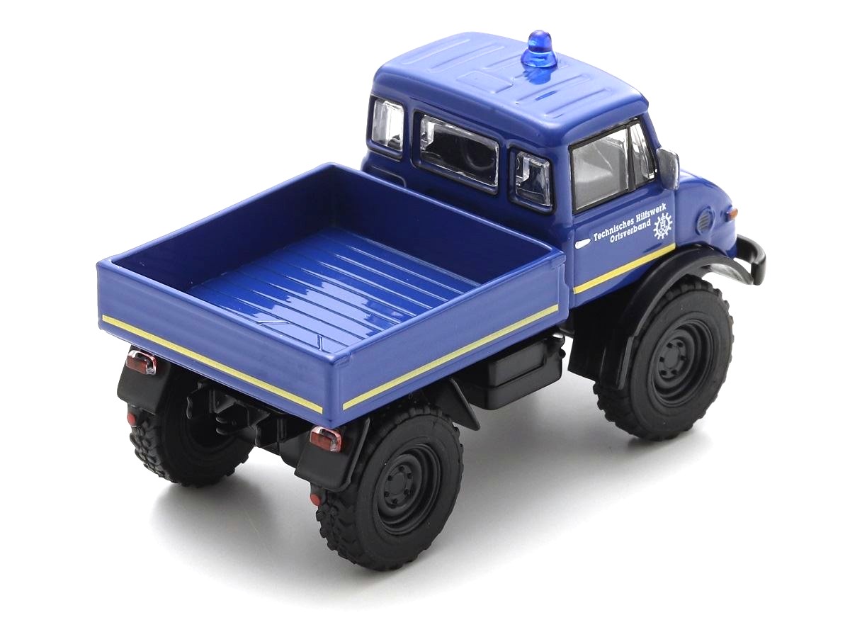 Mercedes-Benz Unimog U406 *THW* blue 1:64 Schuco