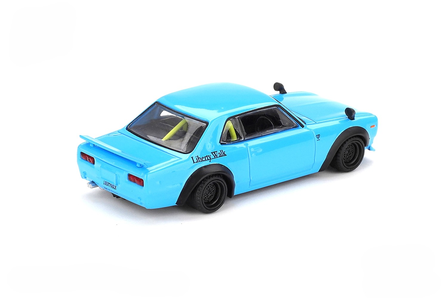 Nissan Hakosuka *Nissan LB-Works Hakosuka 2015* baby blue 1:64 Mini GT