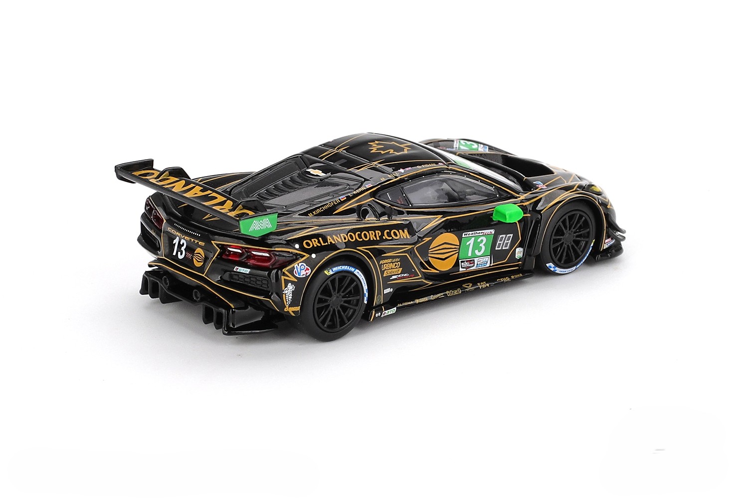 Chevrolet Corvette Z06 GT3.R AWA #13 M.Bell/O.Fidani/L.Kern/M.Kirchhöfer Daytona 24HRS 2025 1:64 Mini GT