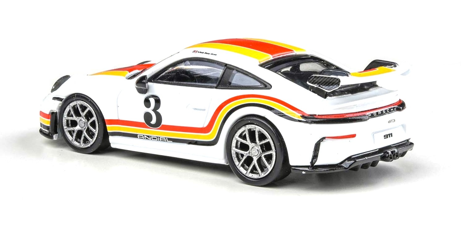Porsche 911 992-2 GT3 Coupe 2025 #3 Andial Livery 1:64 Para64
