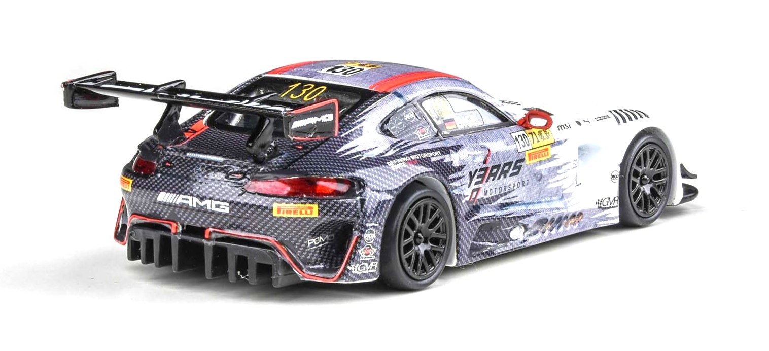 Mercedes-Benz AMG GT3 EVO 6.2L V8 Team GMR #130 M.Engel Winner FIA GT World Cup Macau 2024 1:64 Para64