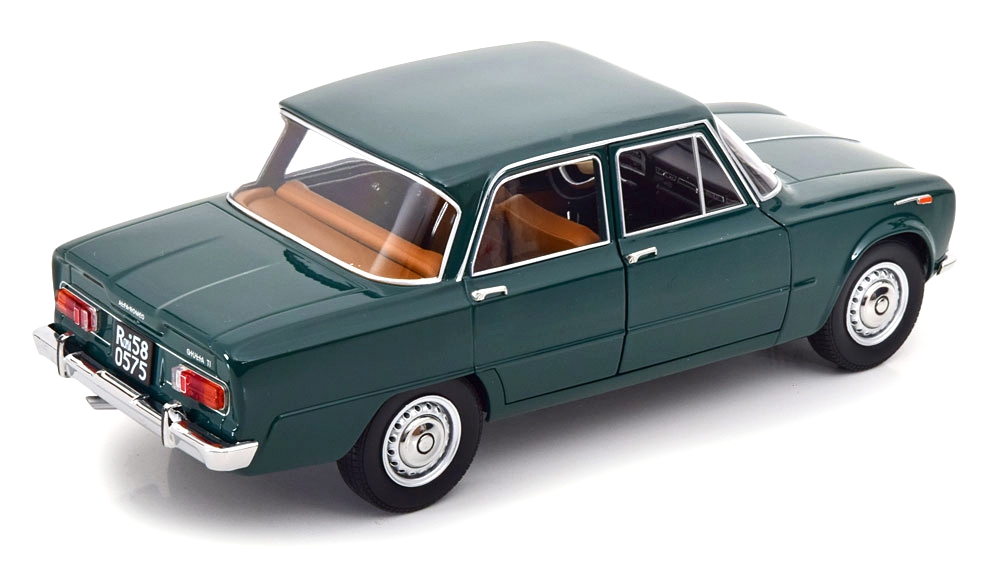Alfa Romeo Giulia 1.6 Ti 1962 green 1:18 Mitica