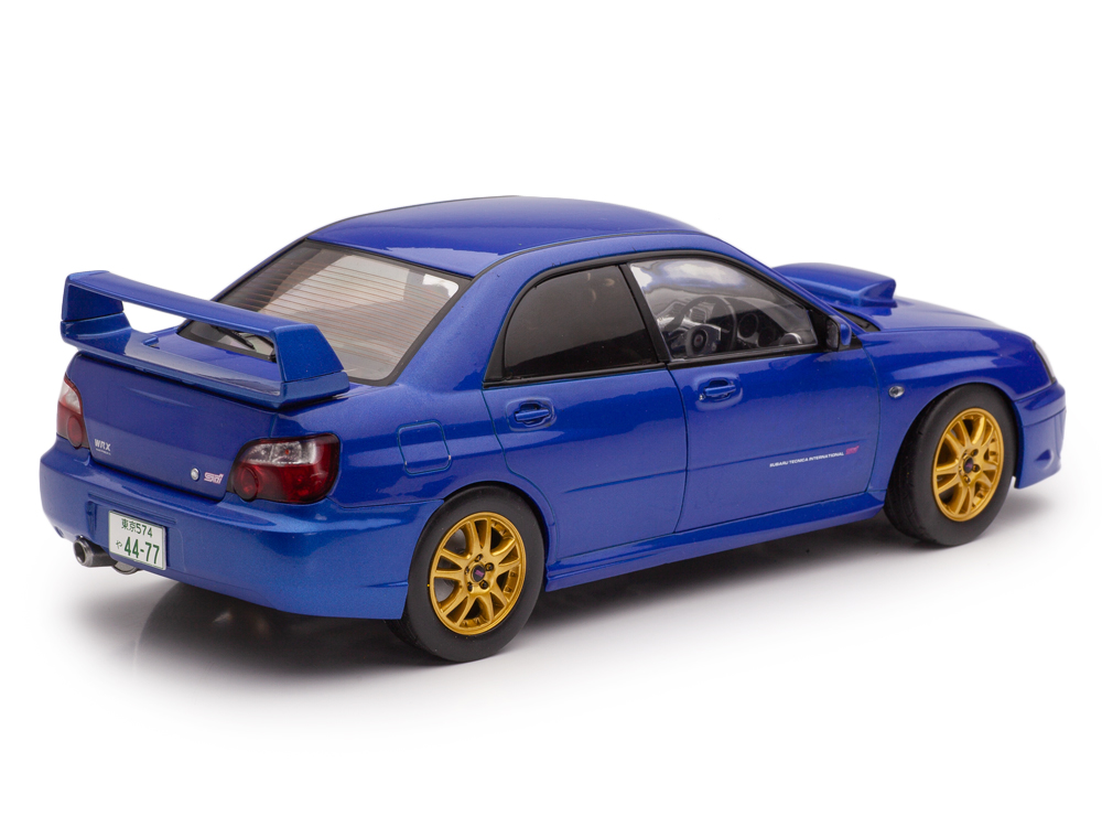 Subaru Impreza WRX STI 2003 sonic blue 1:18 Solido