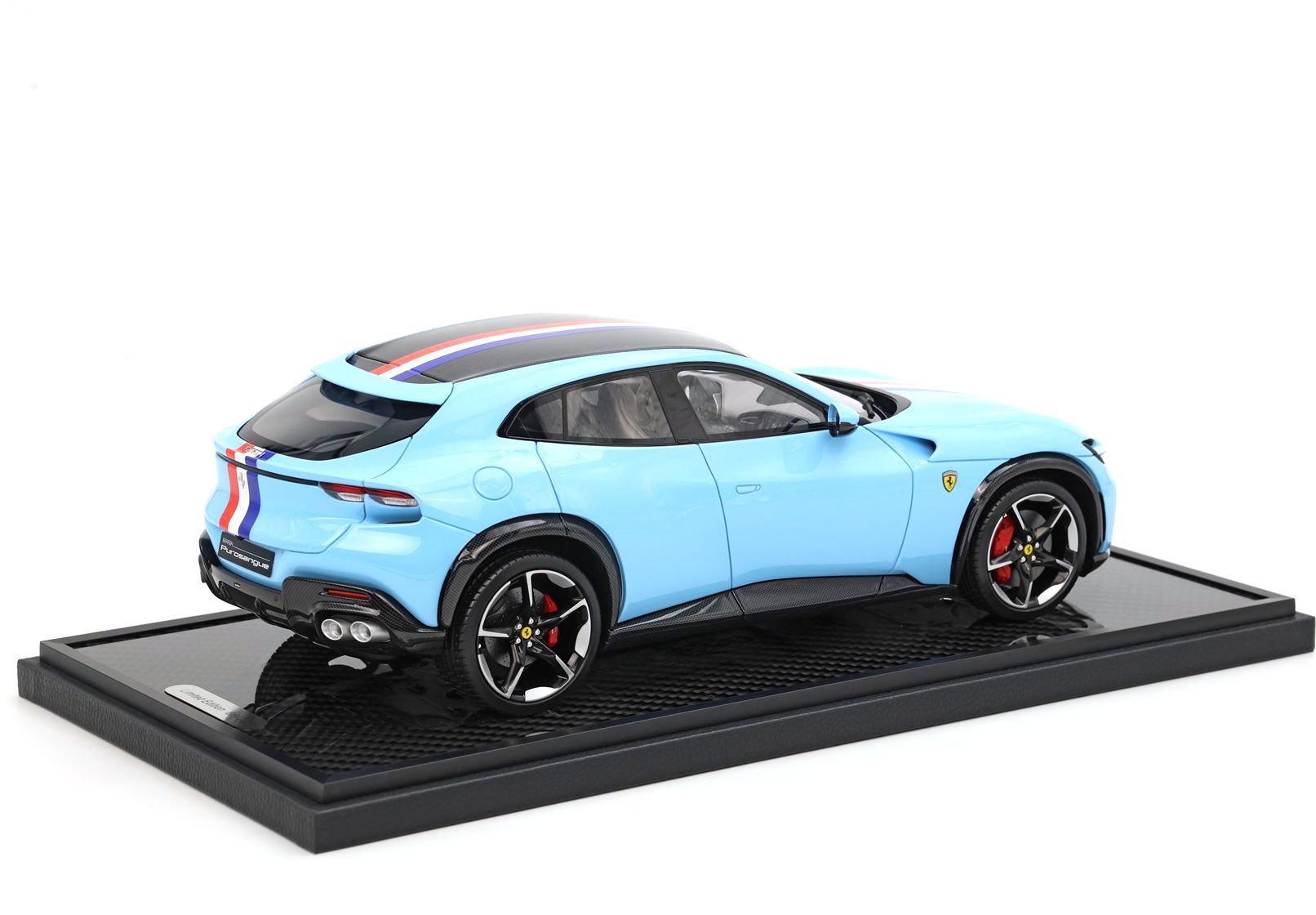 Ferrari Purosangue Azzurro La Plata 1:18 B.B.R.