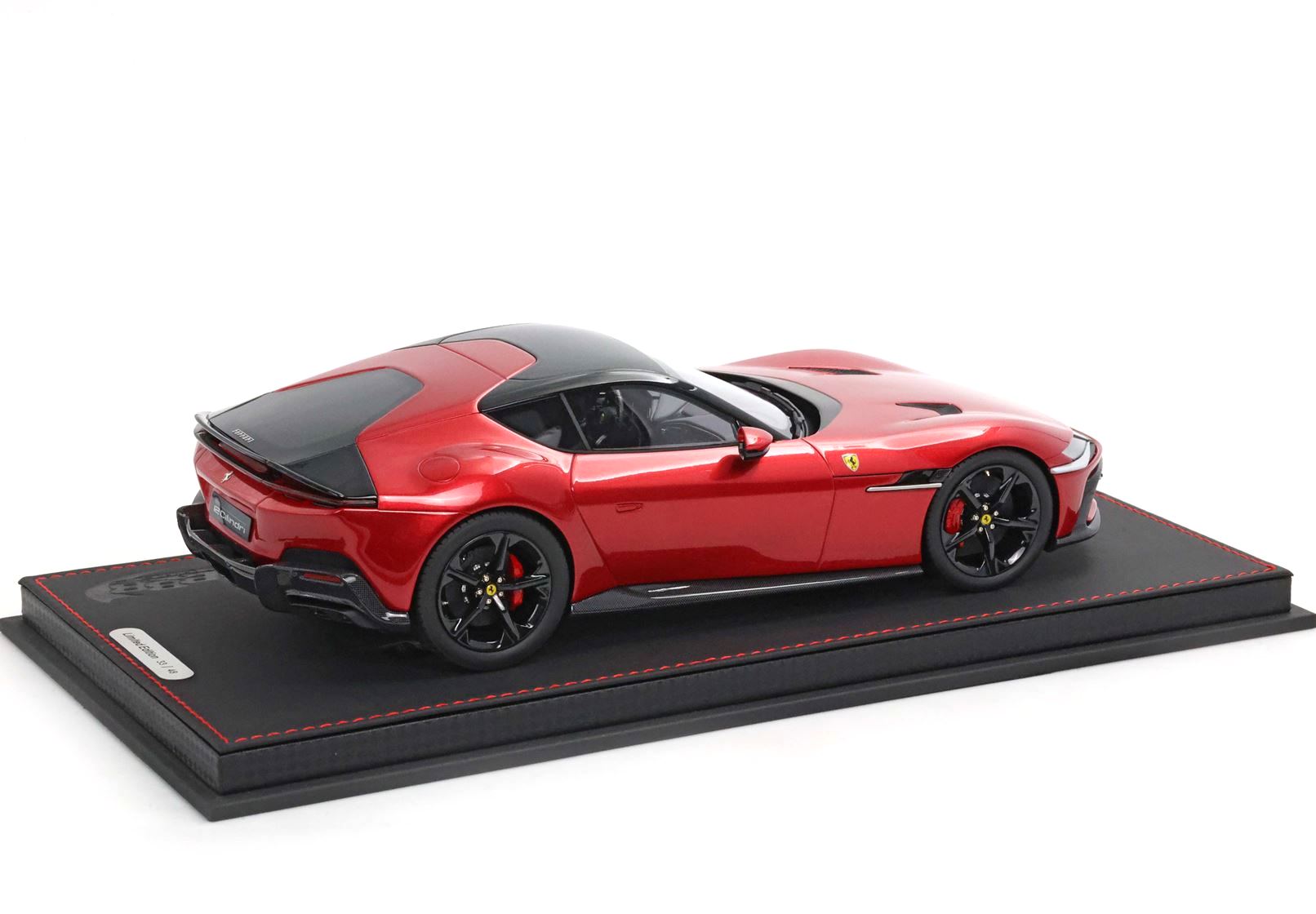 Ferrari 12Cilindri Rosso Imola black rims 1:18 B.B.R.