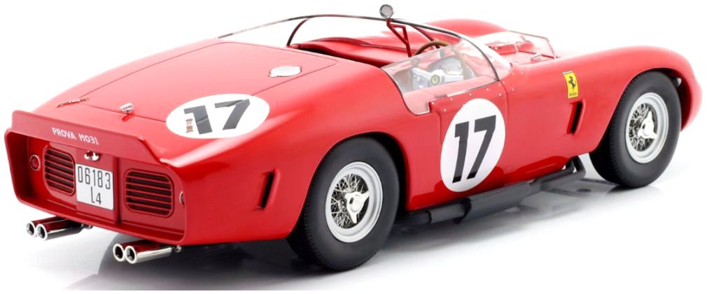 Ferrari 250 TRI #17 P.Rodriguez/R.Rodriguez 24H Le Mans 1961 1:18 Werk83