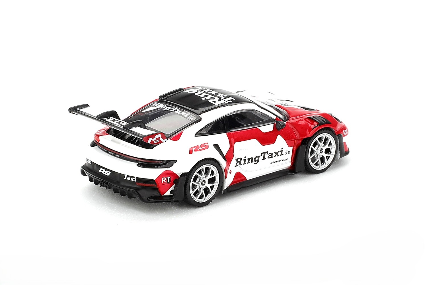 Porsche 911 (992) GT3 RS Weissach Ring Taxi 2025 1:64 Mini GT