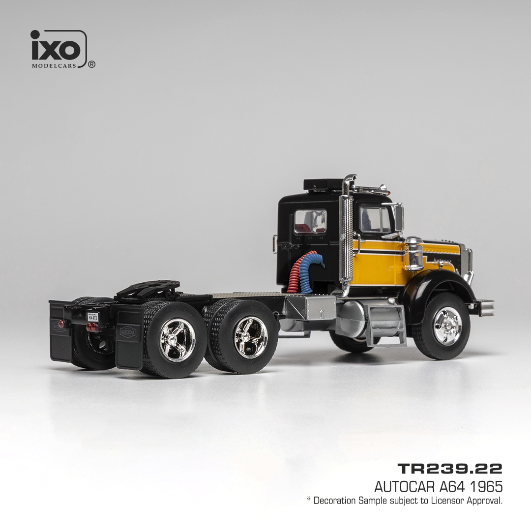 Autocar A64 1965 black/orange 1:43 Ixo Models